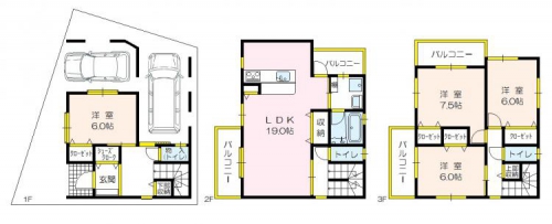 C号地建物参考プランです