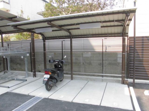 バイク置場
